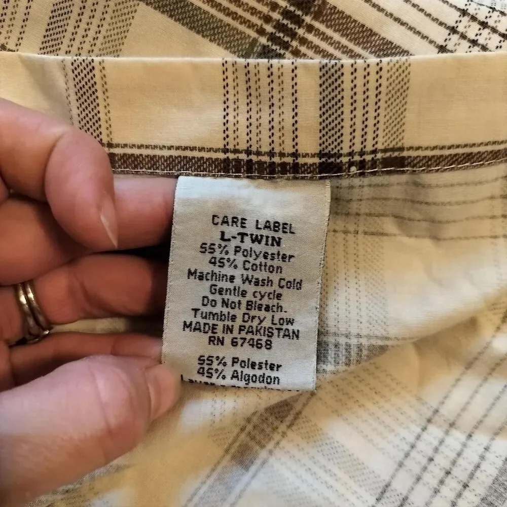 Vintage American Pacific cotton polyester blend twin size flat shee